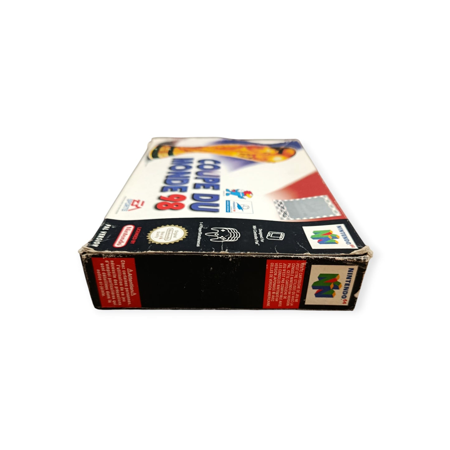 Coupe Du Monde 98 Nintendo 64 (N64) boîte FRA seule