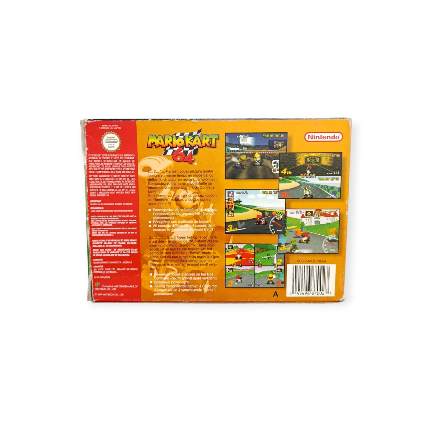 Mario Kart Nintendo 64 (N64) en boite FRA