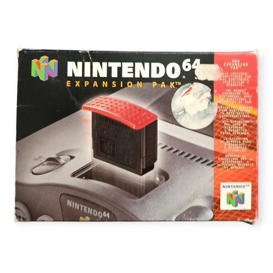 Expansion Pak Nintendo 64 (N64) Boite seule avec notice (sans expansion pak)