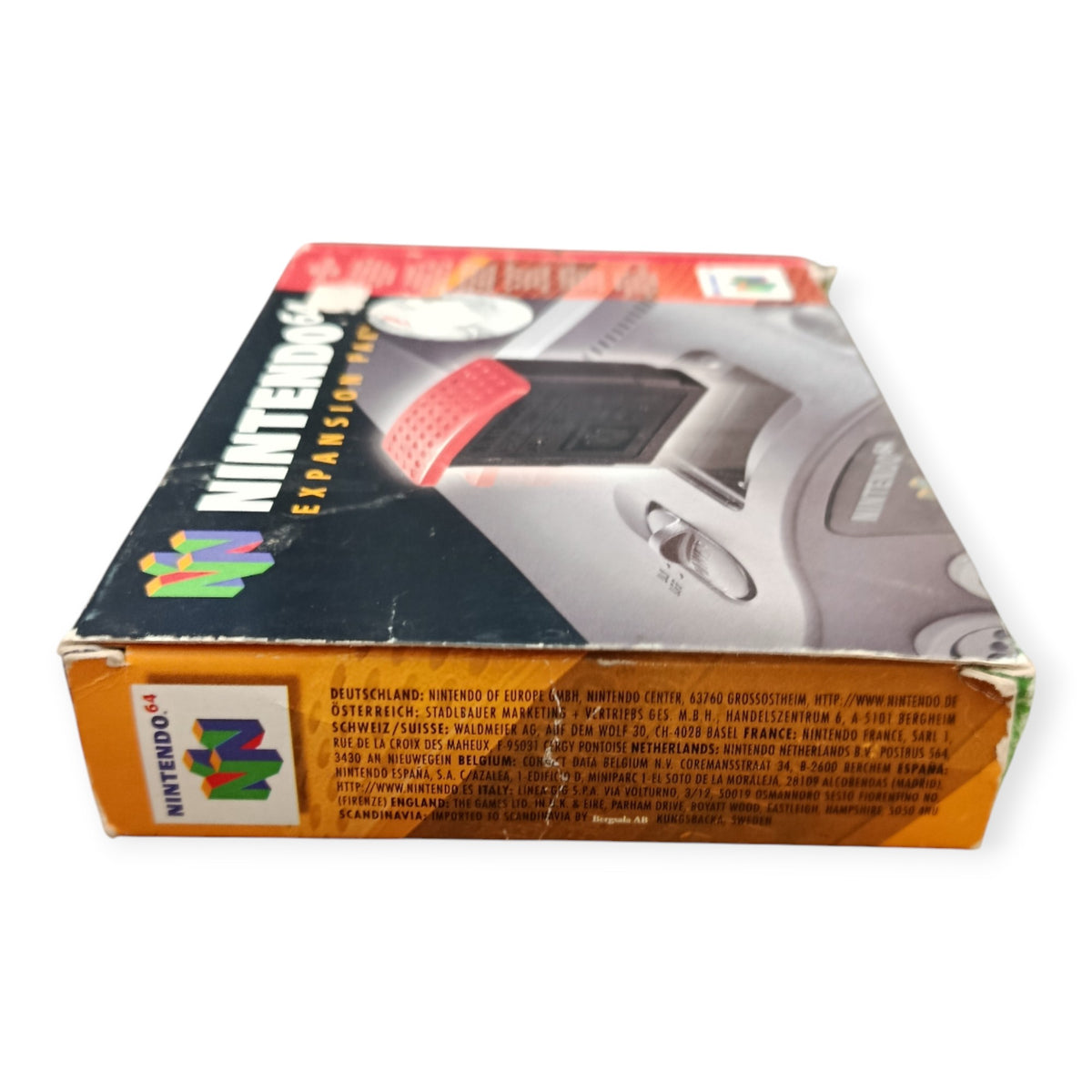 Expansion Pak Nintendo 64 (N64) Boite seule avec notice (sans expansion pak)