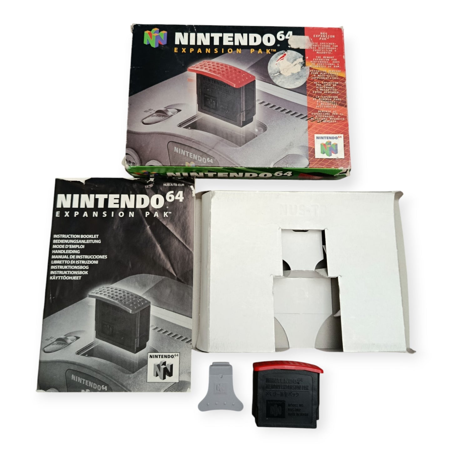 Expansion Pak Nintendo 64 (N64) Boite seule avec notice (sans expansion pak)