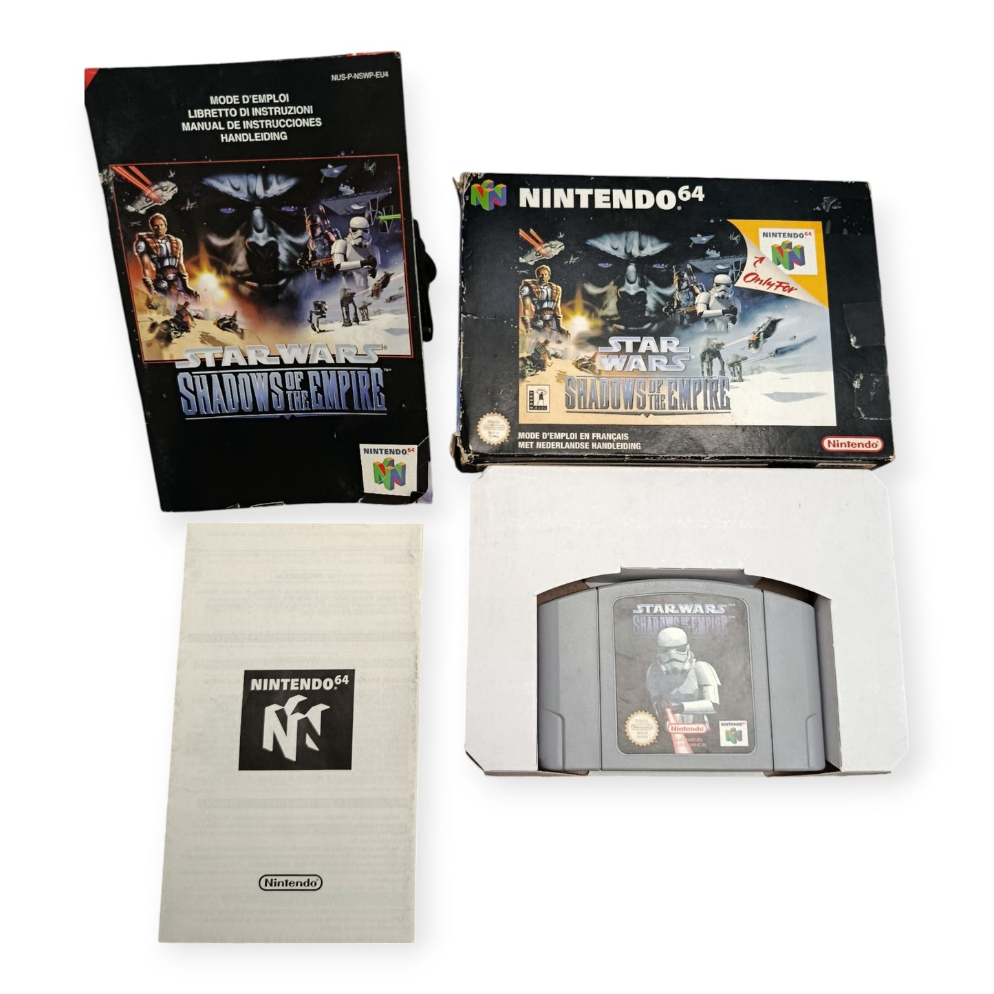 Star Wars Shadow Of The Empire Nintendo 64 (N64) en boite FRA