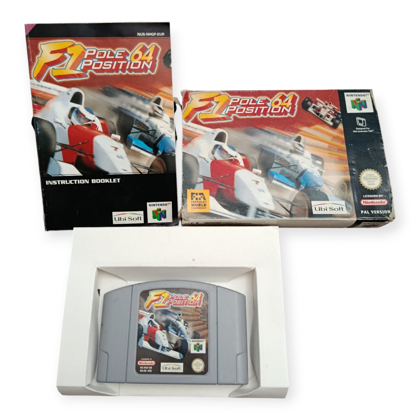 F1 Pole Position 64 Nintendo 64 (N64) en boite FRA