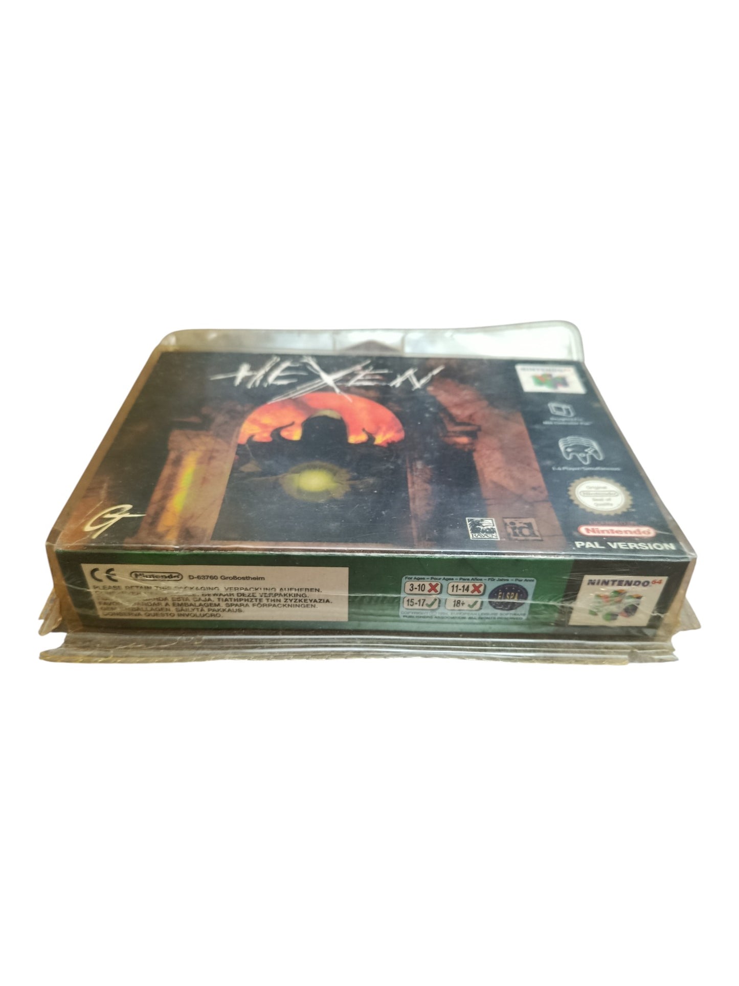 Hexen Nintendo 64 Neuf Sous blister Rigide