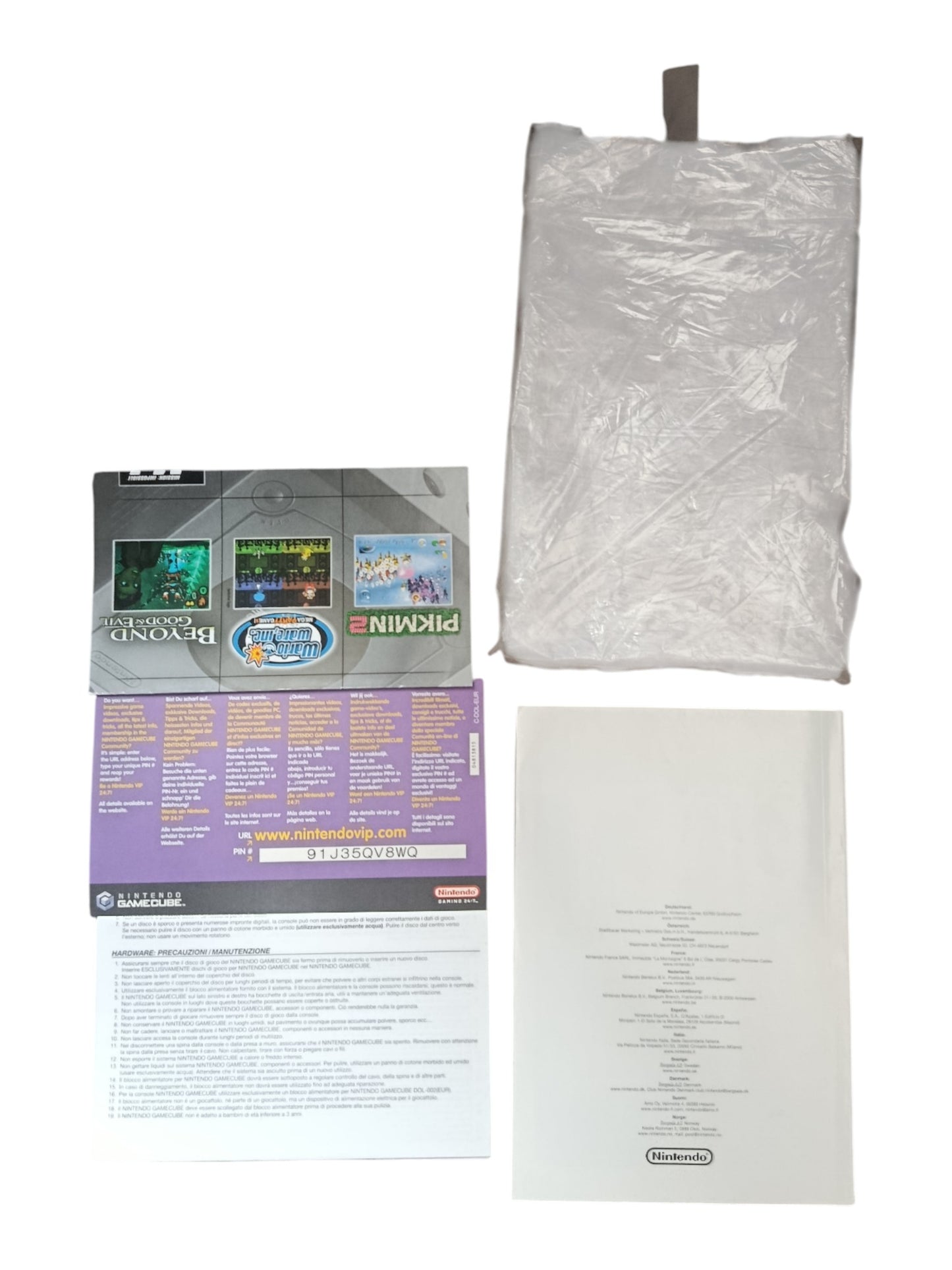 Pack Nintendo Gamecube The Legend of Zelda : The Wind Waker Edition Limitée Complet