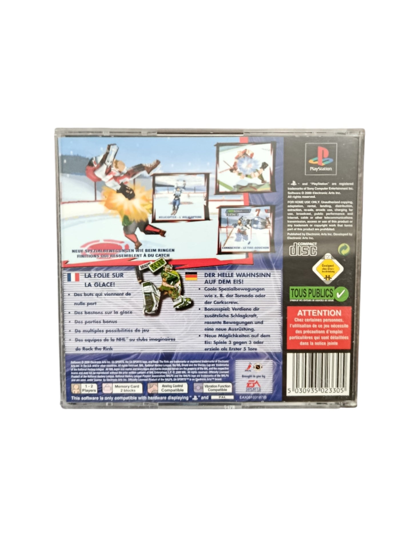 NHL Rock The Rink Playstation 1 (PS1)