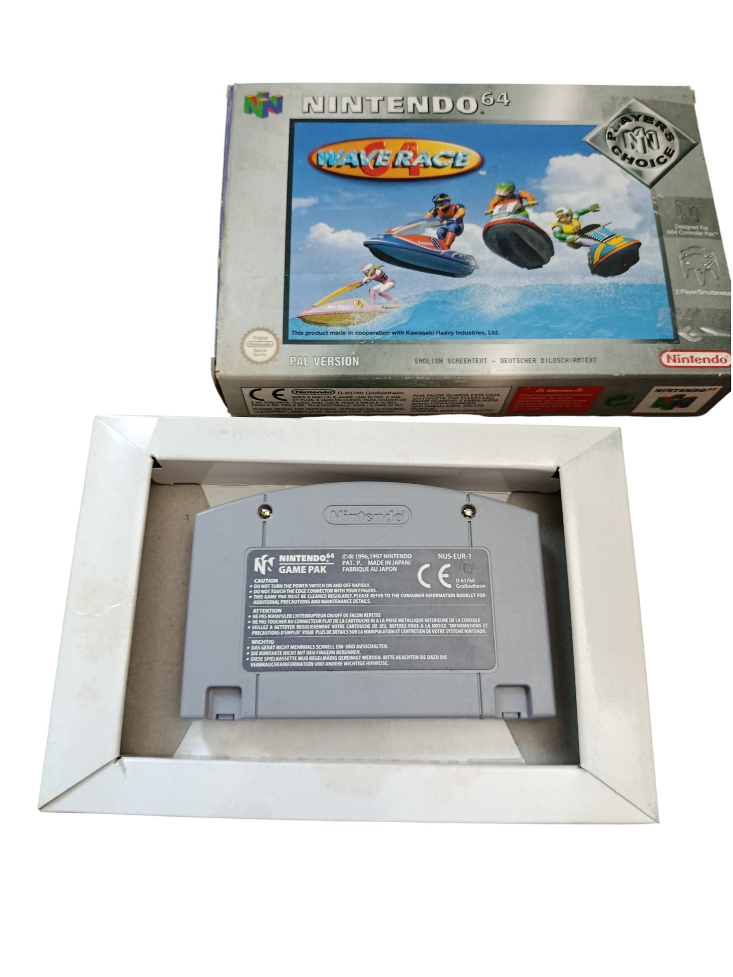 Wave Race Nintendo 64 (N64) Version Players Choice
