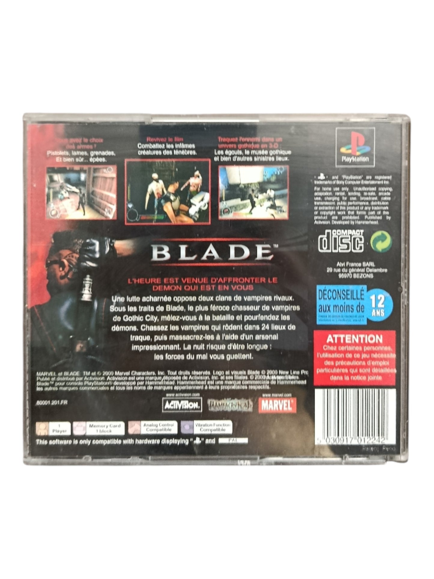 Blade Playstation 1 (PS1)