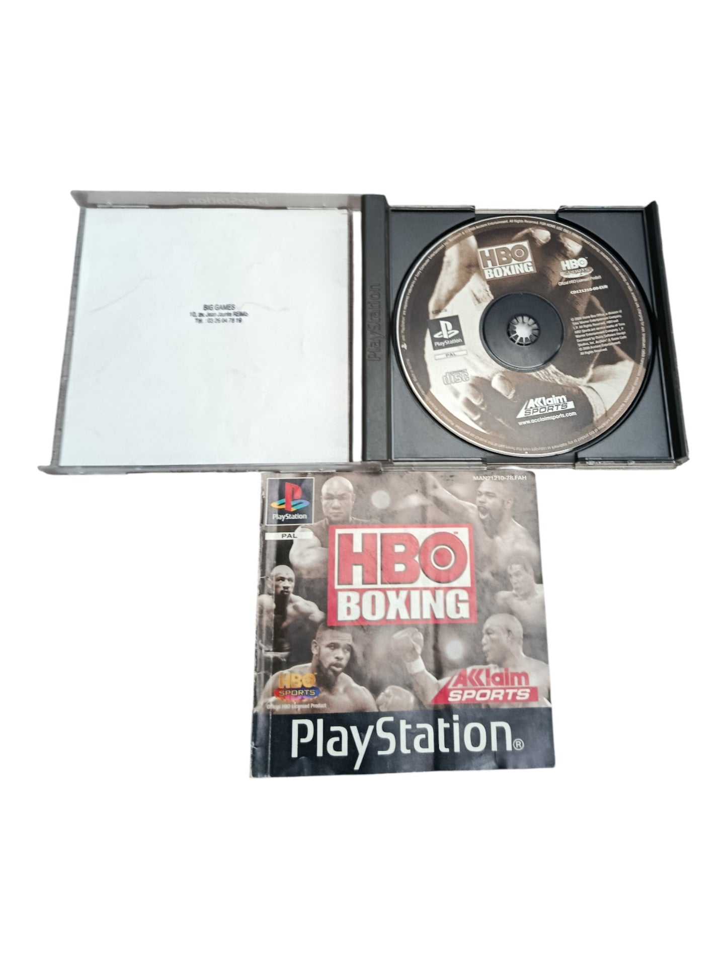 HBO Boxing Playstation 1 (PS1)