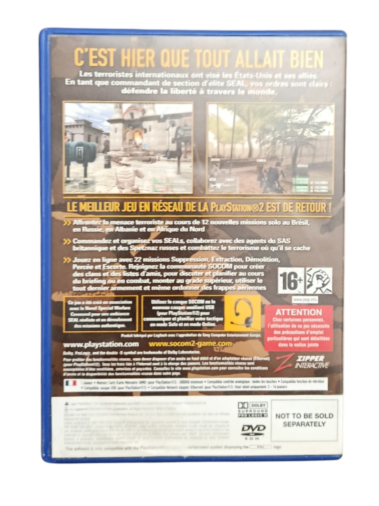 Socom Playstation 2 (PS2)