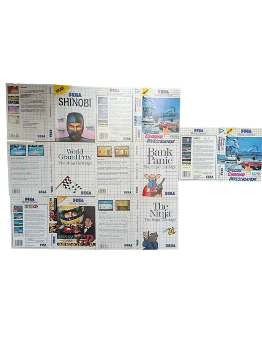 Jaquette Sega Master System