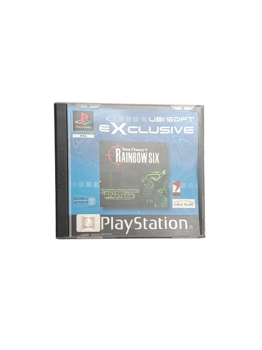 Tom Clancy's Rainbow Six Ubisoft exclusive Playstation 1 (PS1)