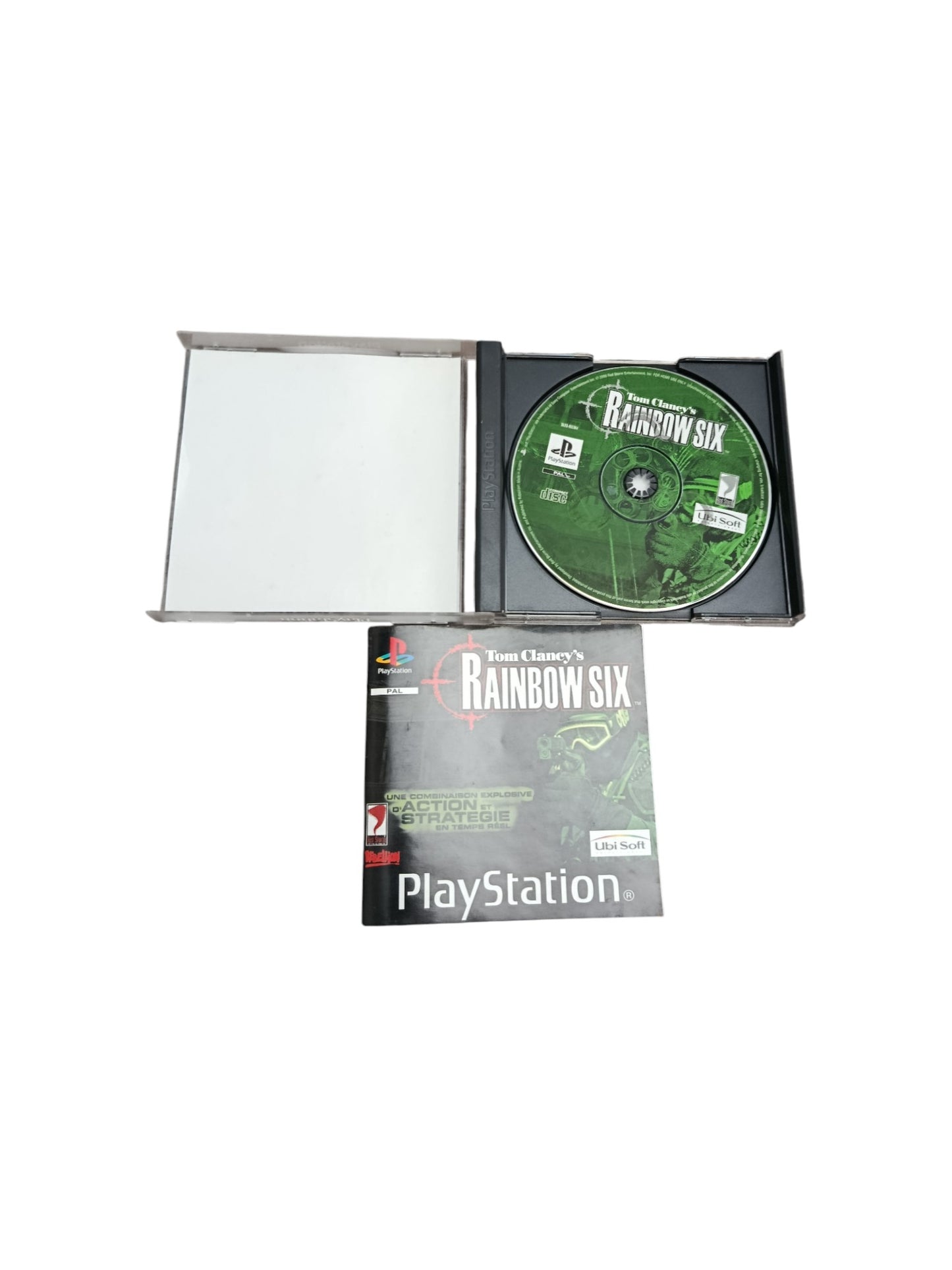 Tom Clancy's Rainbow Six Ubisoft exclusive Playstation 1 (PS1)