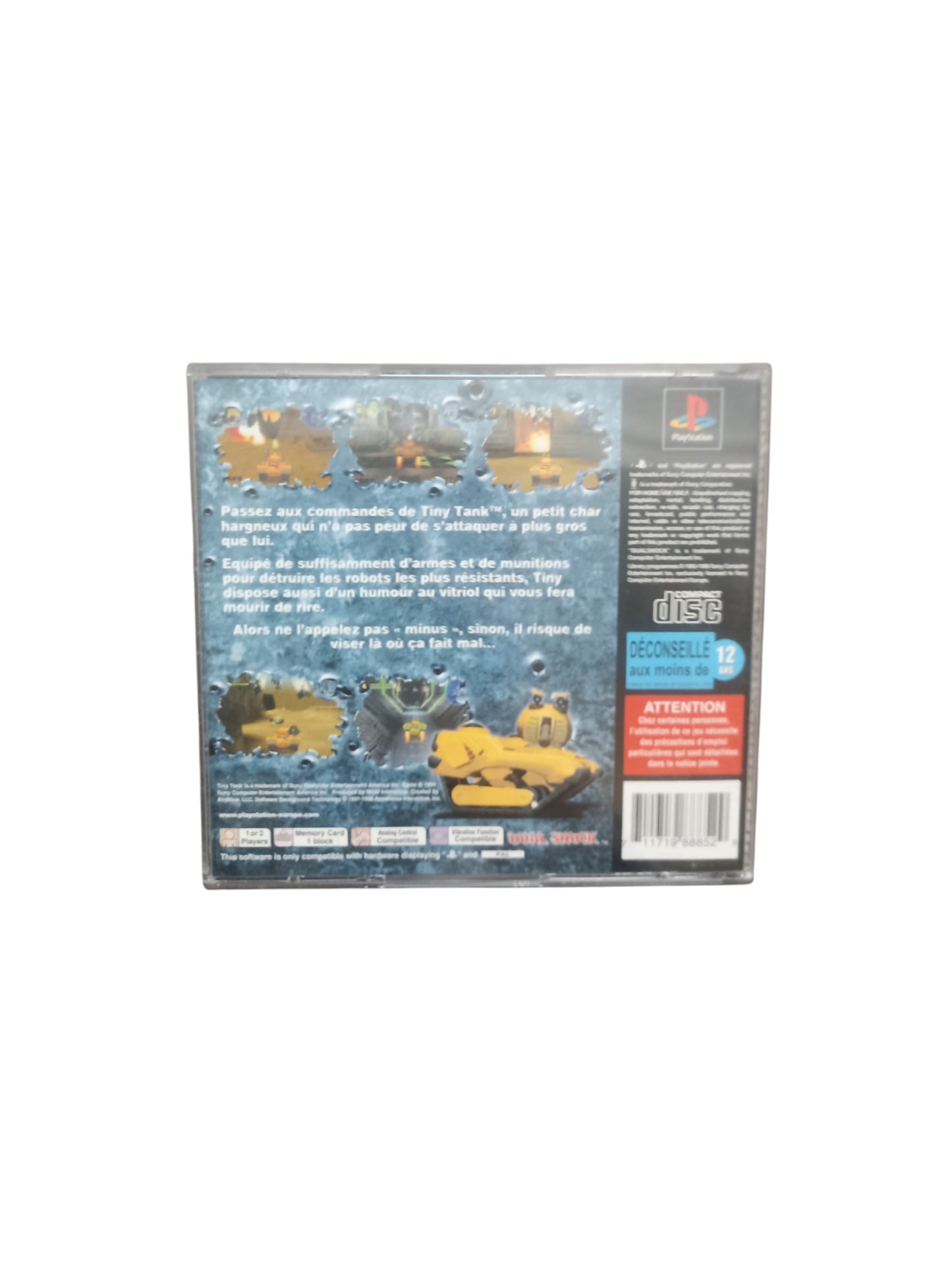 TINY TANK Playstation 1 (PS1)