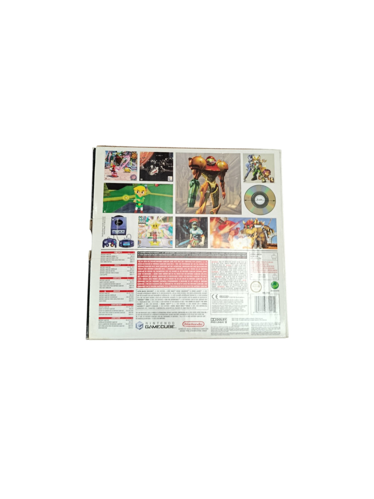 Pack Nintendo Gamecube The Legend of Zelda : The Wind Waker Edition Limitée Complet