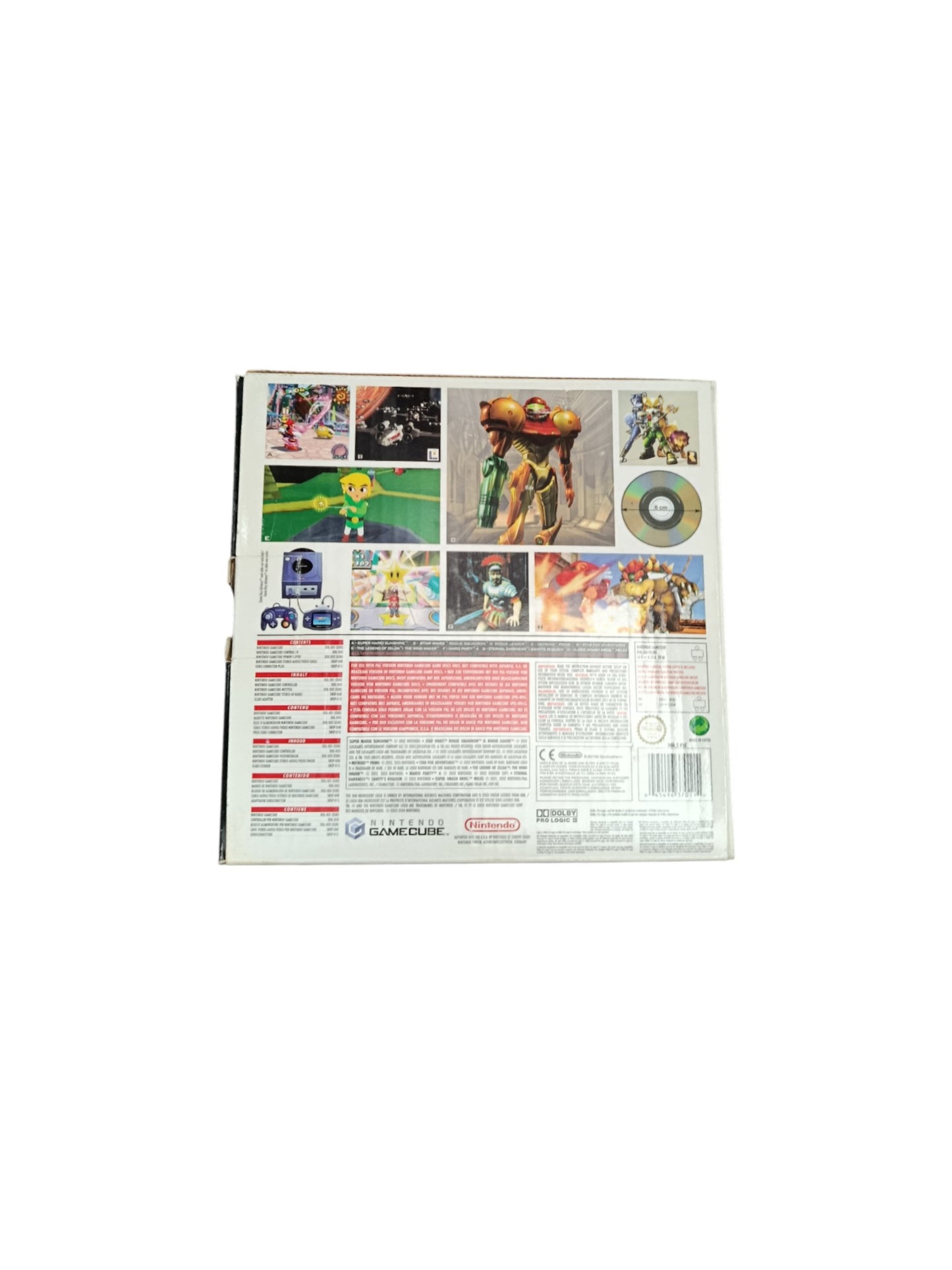 Pack Nintendo Gamecube The Legend of Zelda : The Wind Waker Edition Limitée Complet