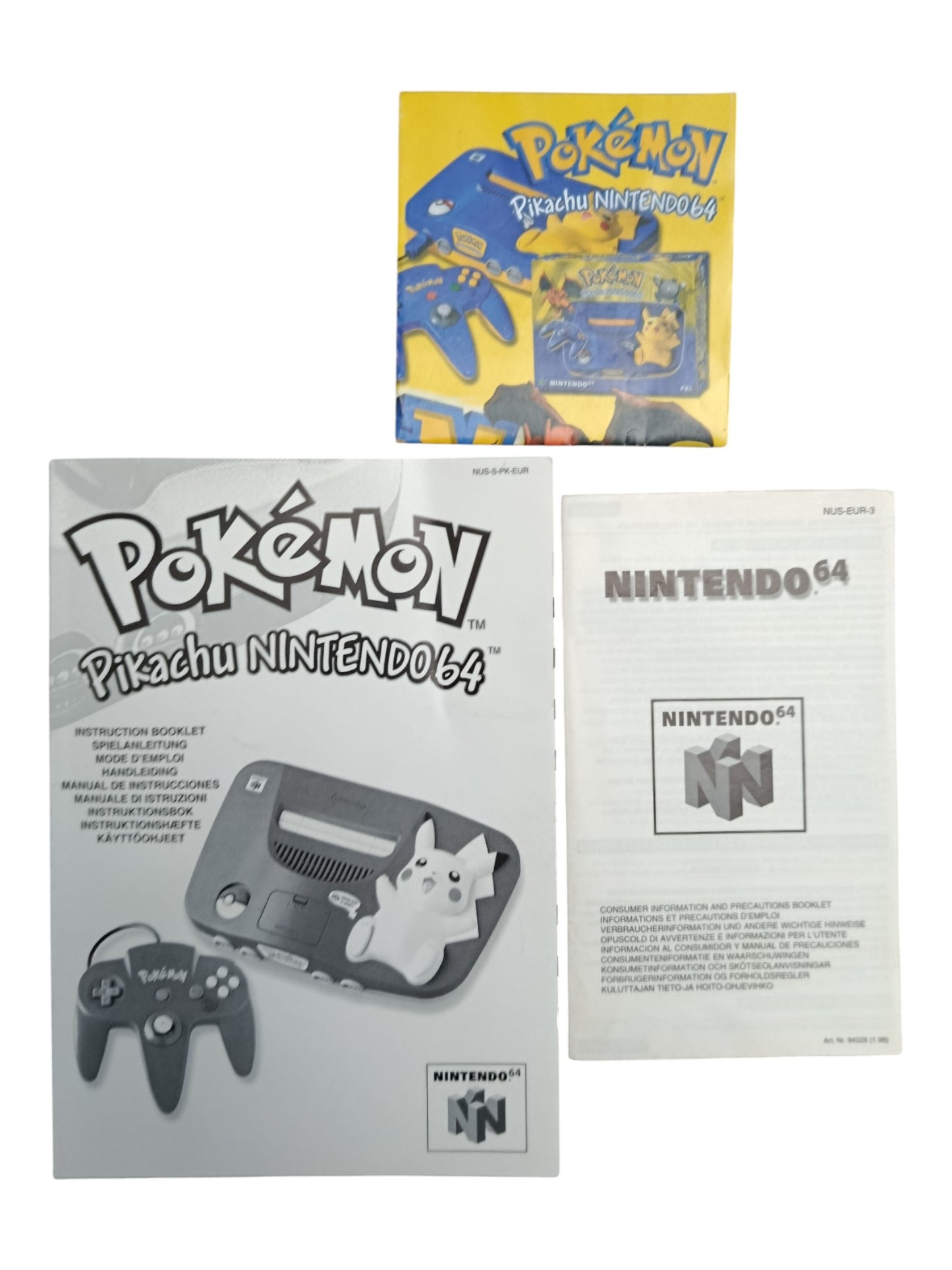 Pack Console Pokémon Pikachu Nintendo 64 (N64)