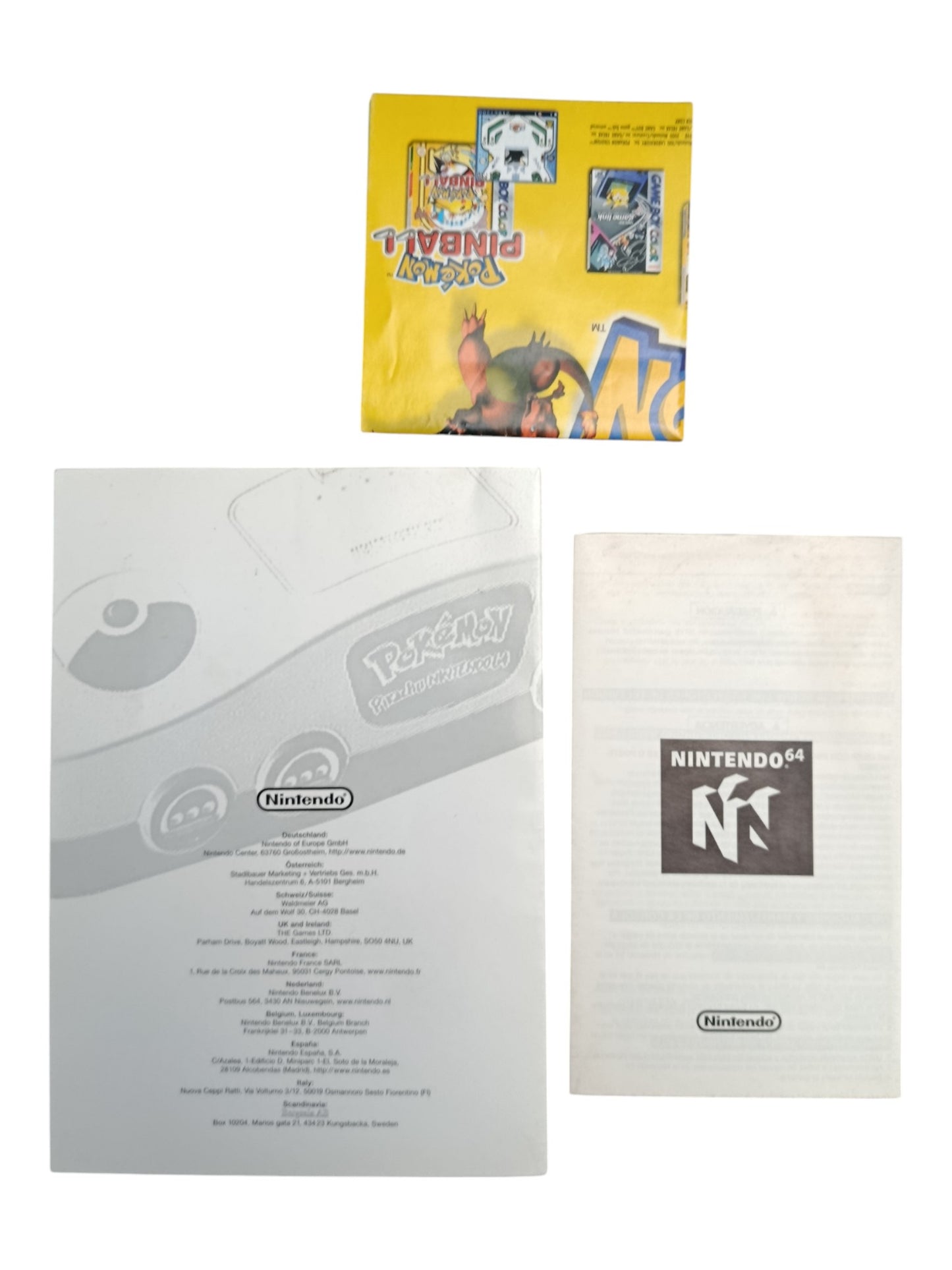 Pack Console Pokémon Pikachu Nintendo 64 (N64)