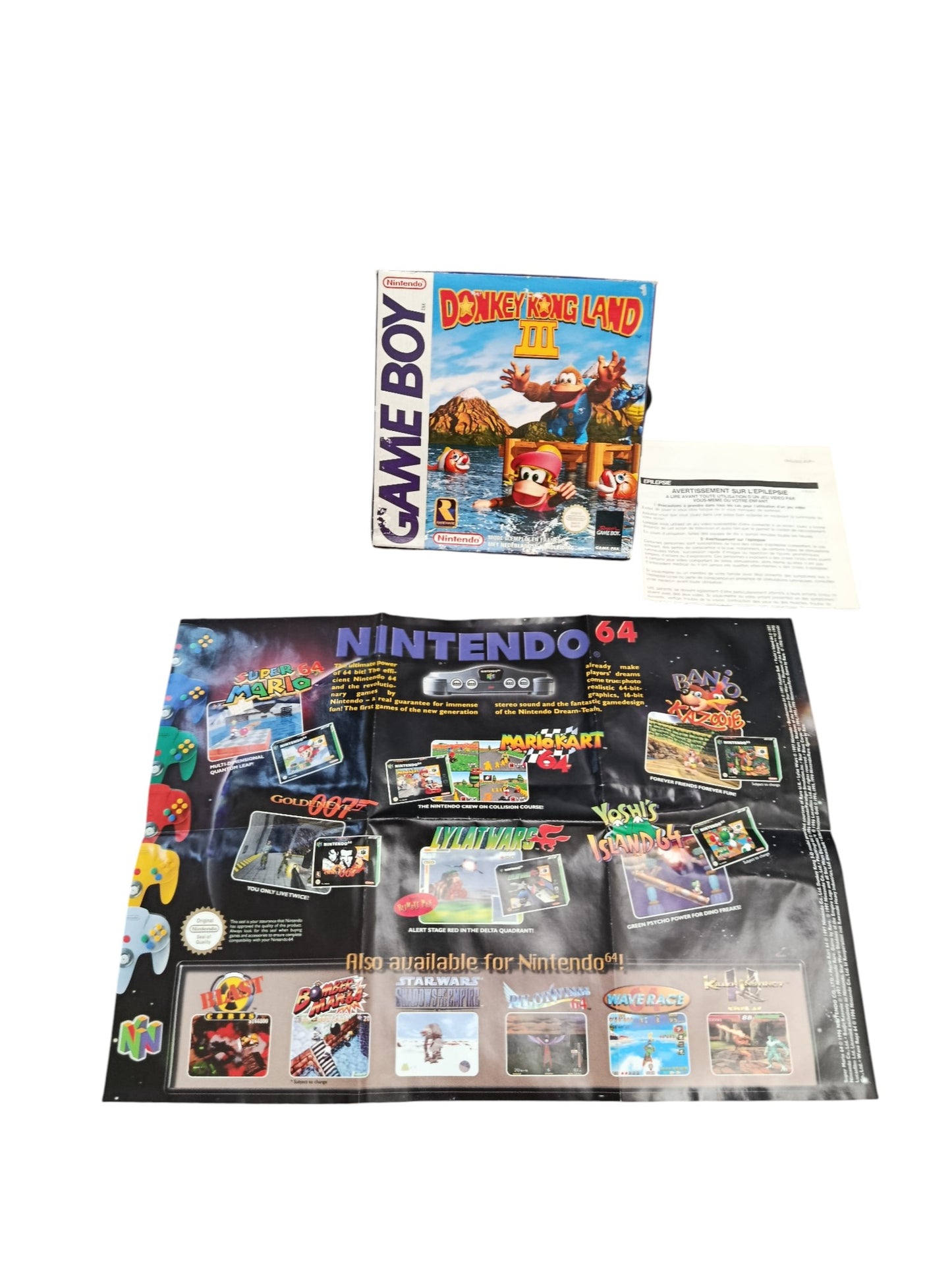 Donkey Kong Land III Game Boy (GB)