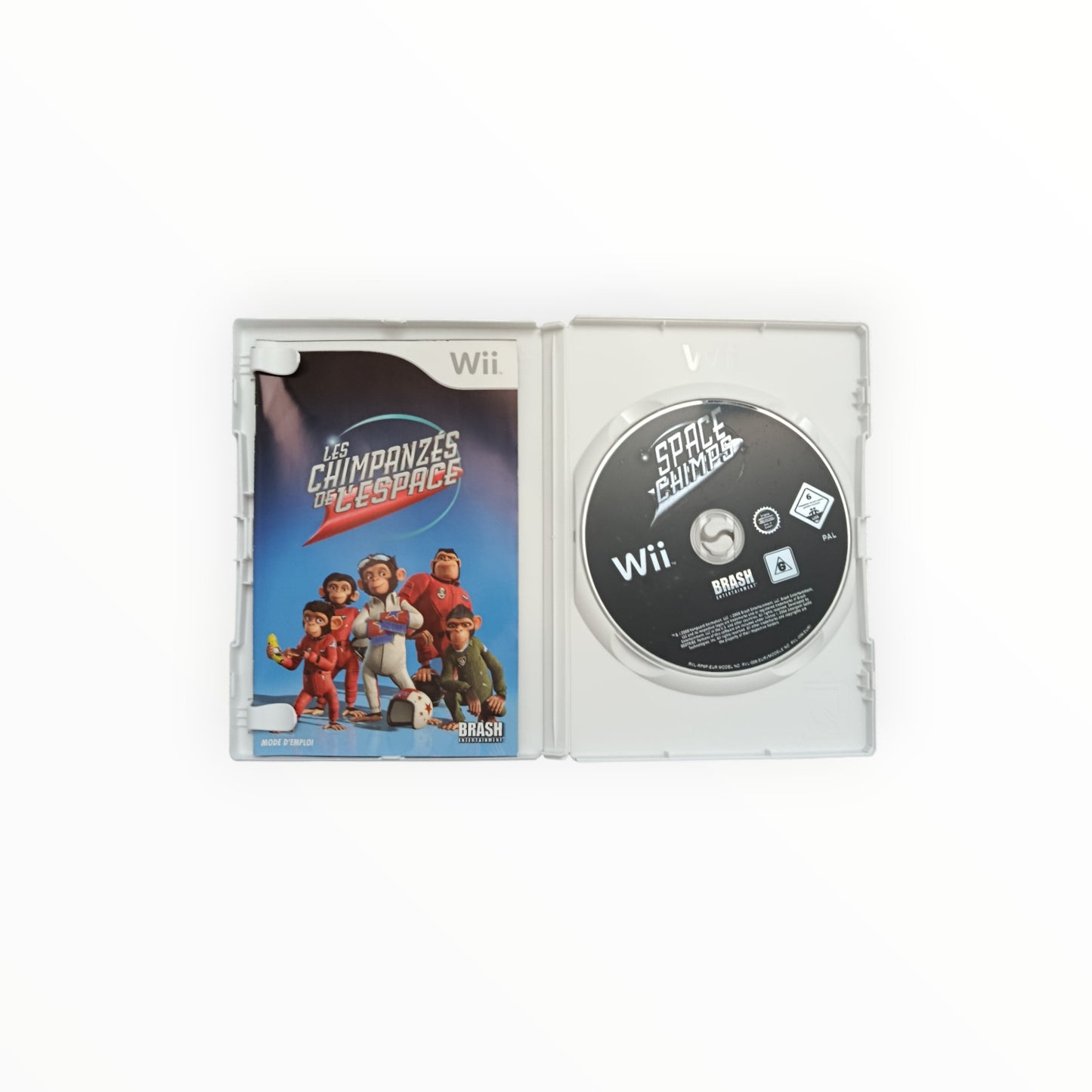 Les chimpanzés de l'espace nintendo Wii