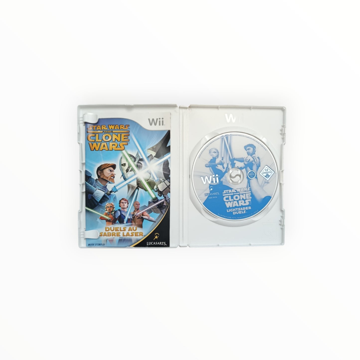 Star wars the clone wars nintendo Wii