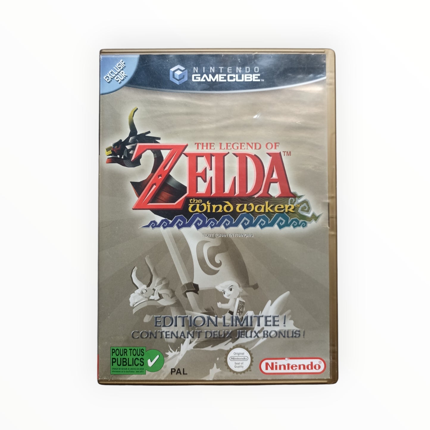 The Legend of Zelda : The Wind Waker Edition Limitée - Boîte Dorée