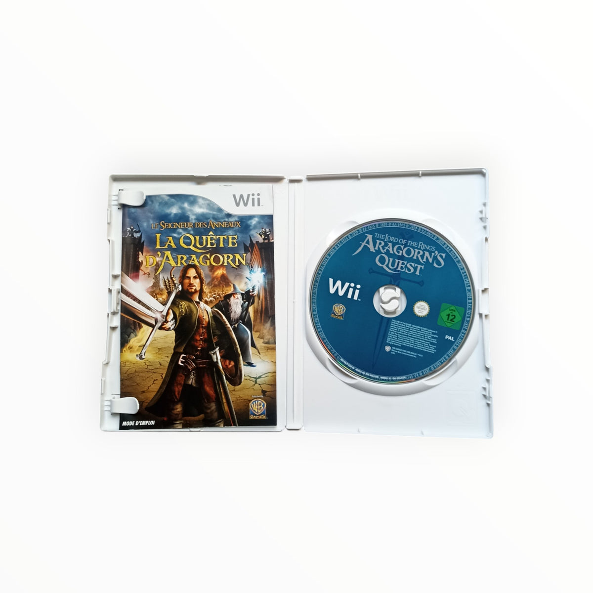 Le seigneur des anneaux la quête d'aragorn nintendo WII