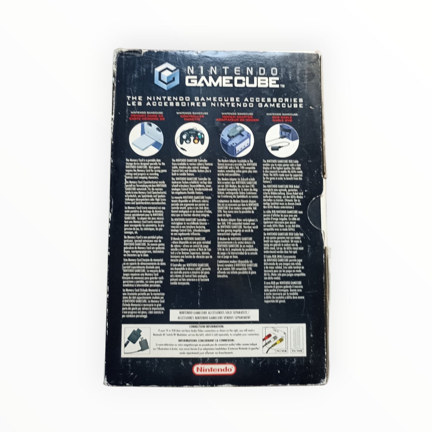 Console nintendo gamecube violette en boite (complet sans cale)