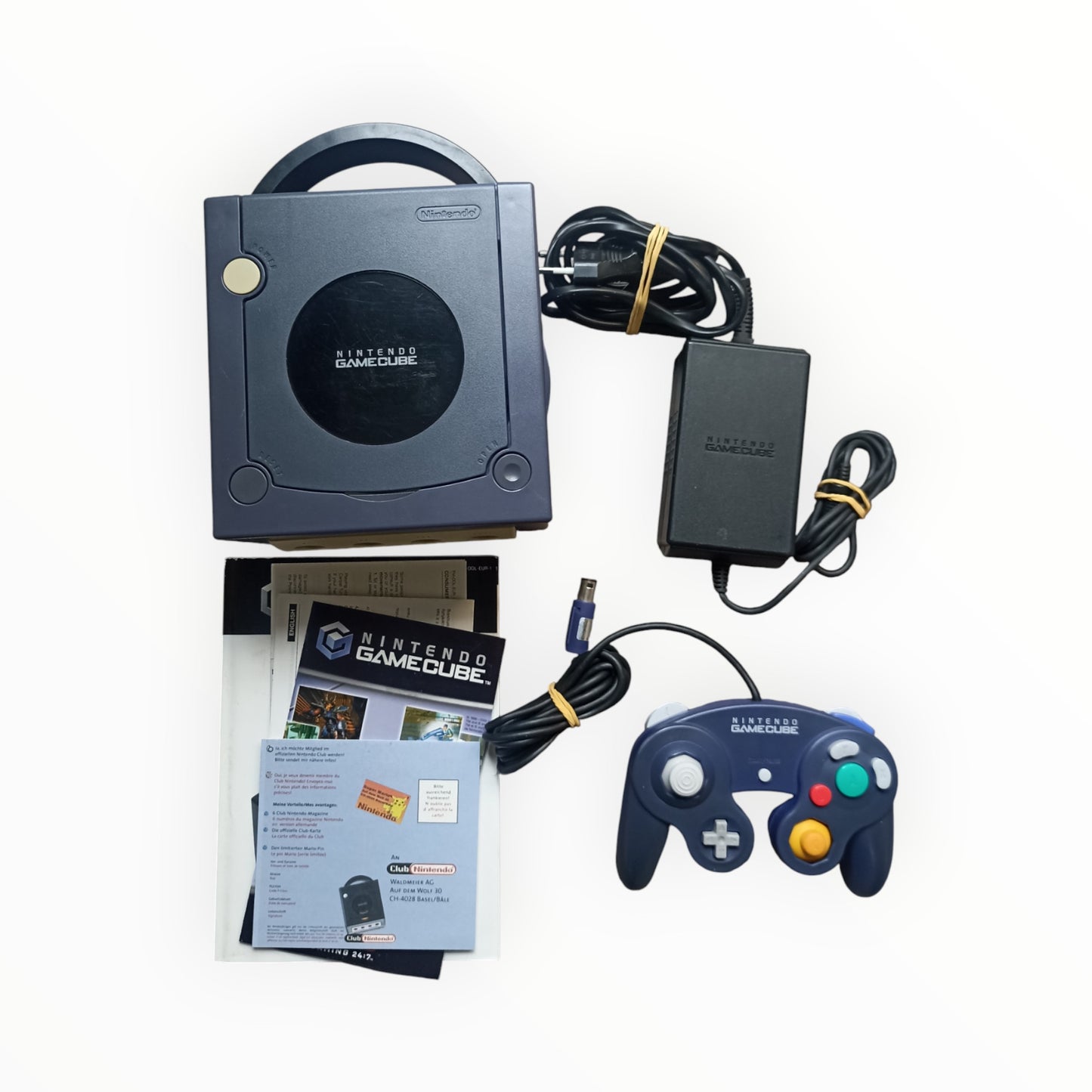 Console nintendo gamecube violette en boite (complet sans cale)