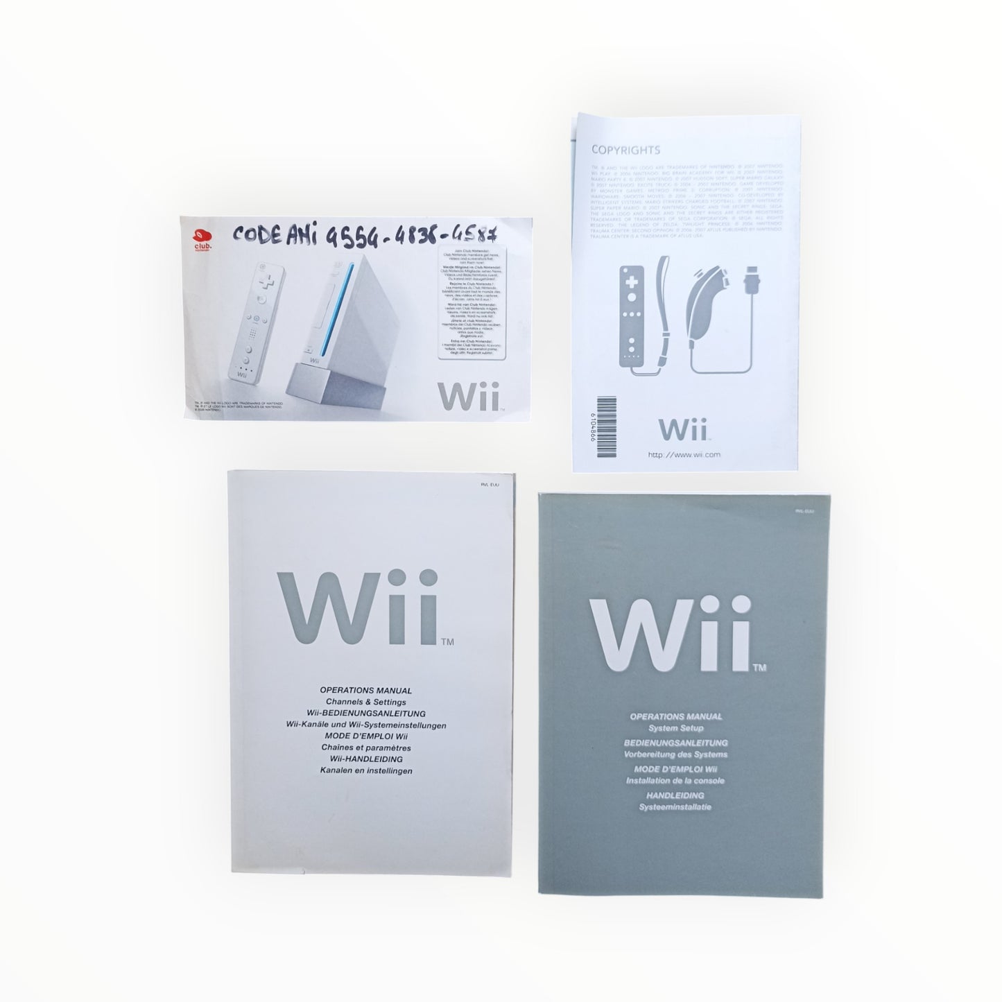 Console nintendo WII en boite (complète)