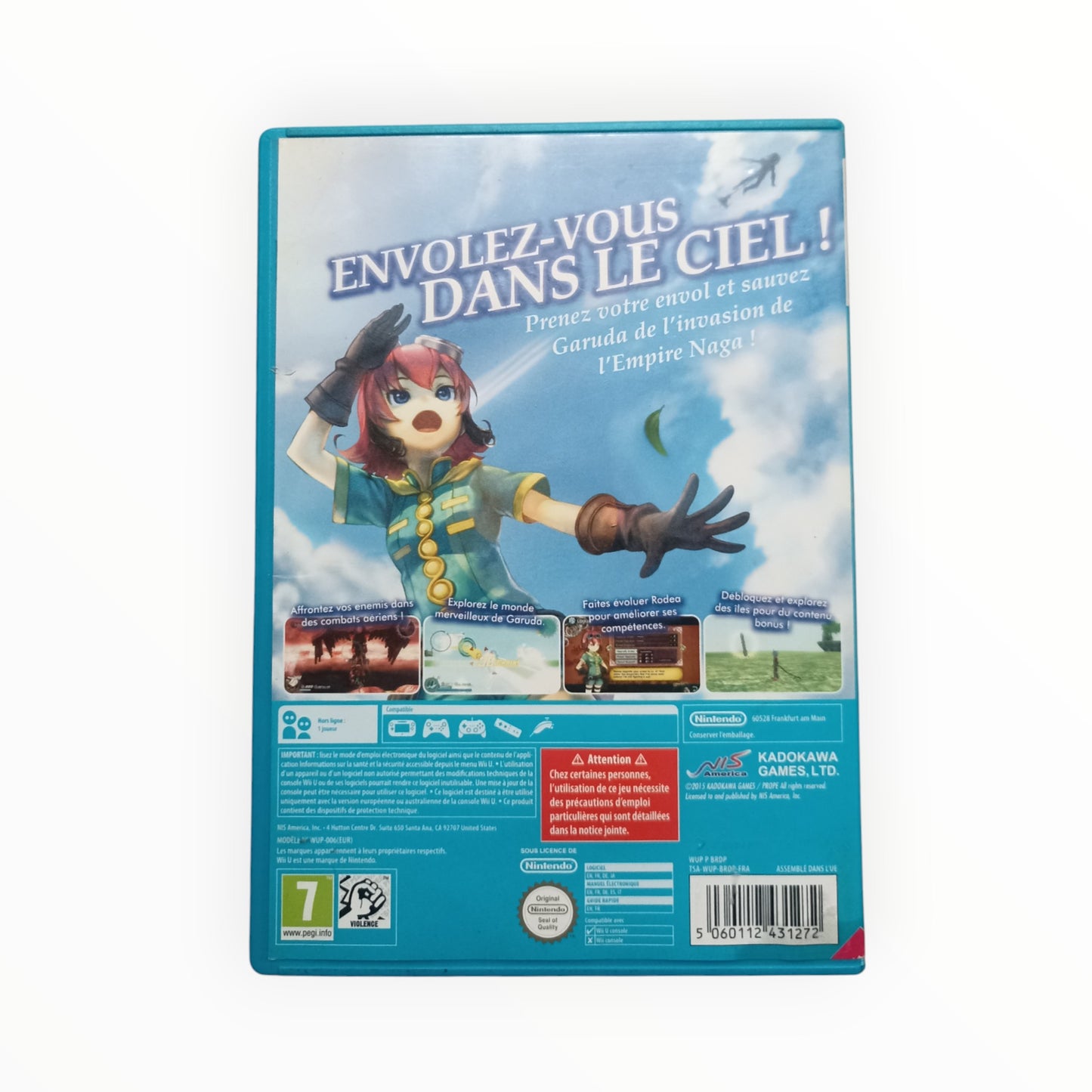 Rodea : The Sky Soldier Nintendo Wii U