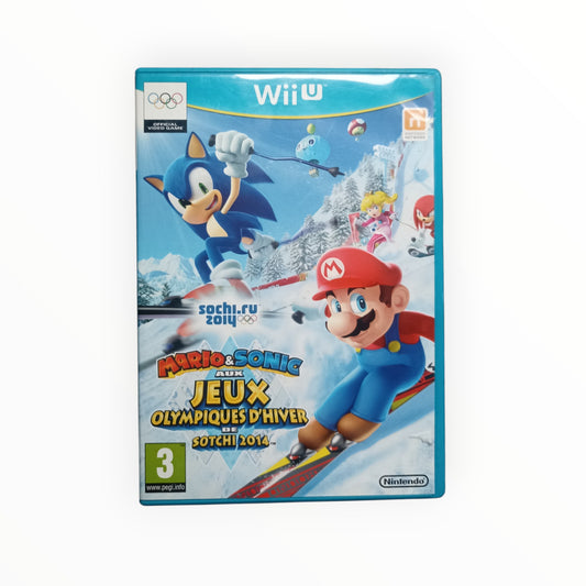 Mario & Sonic aux jeux olympiques d'hiver de Sotchi 2014 Nintendo Wii U