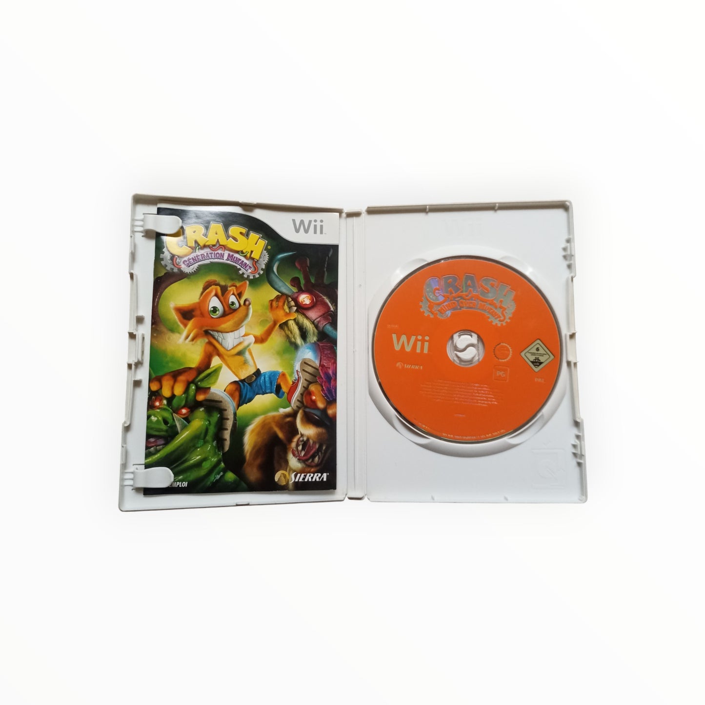crash generation mutant nintendo WII