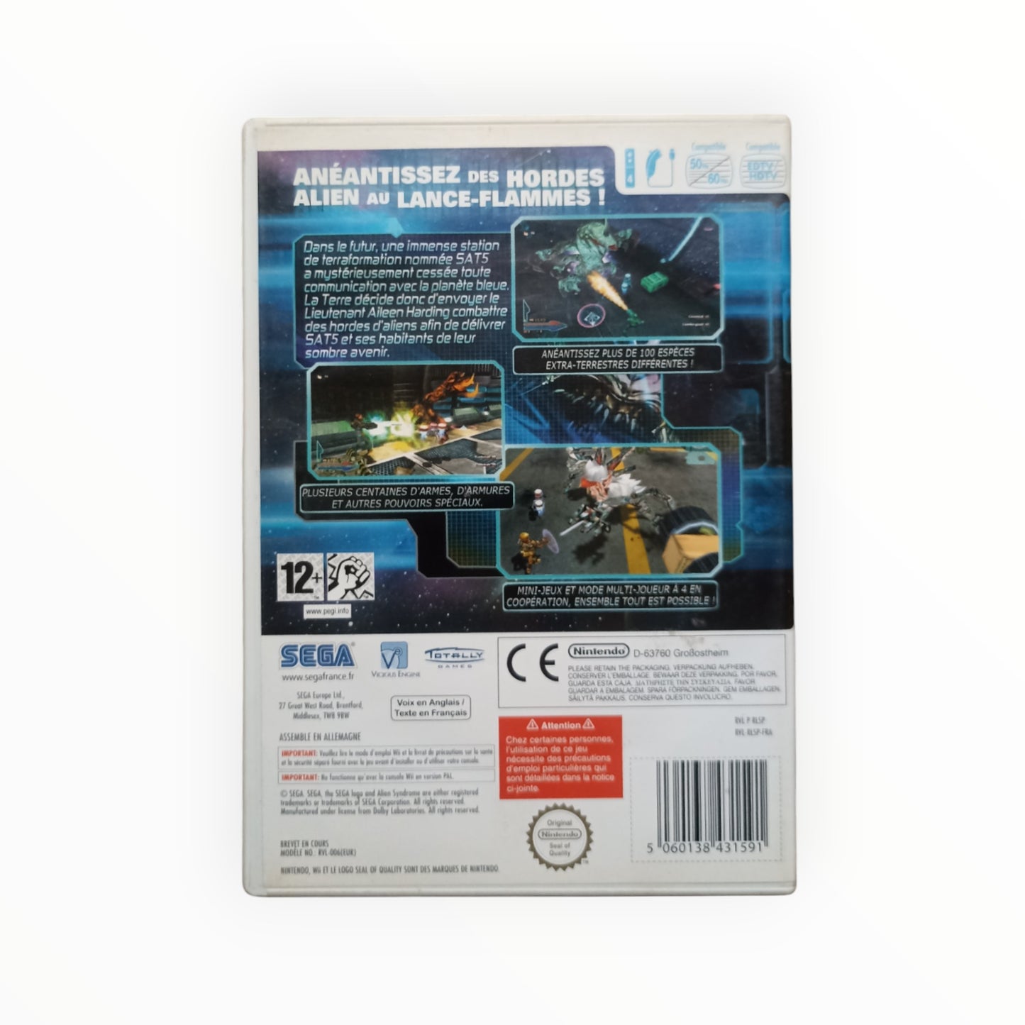 alien syndrome nintendo WII