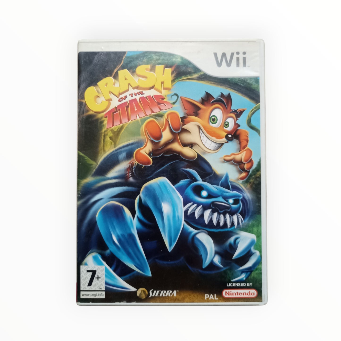 crash of the titans nintendo WII
