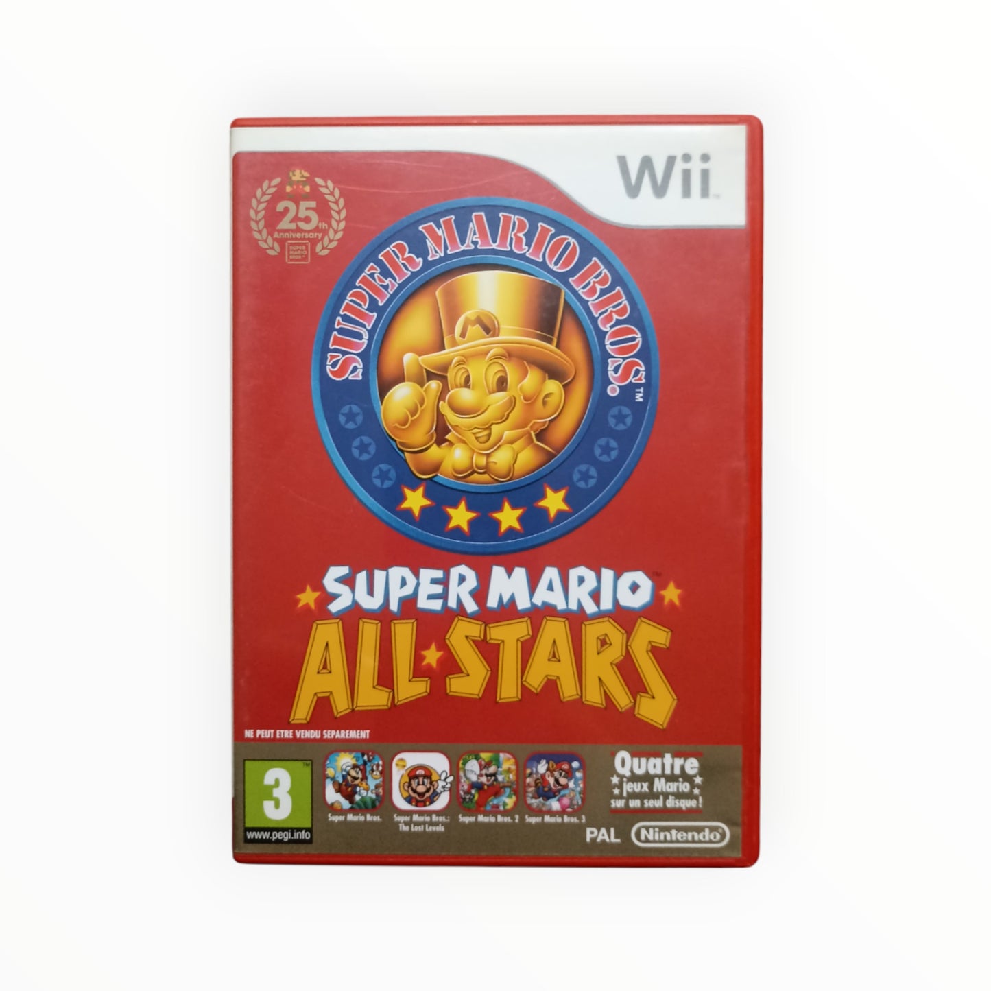 Super Mario All-Stars 25e Anniversaire – Nintendo Wii (Complet)
