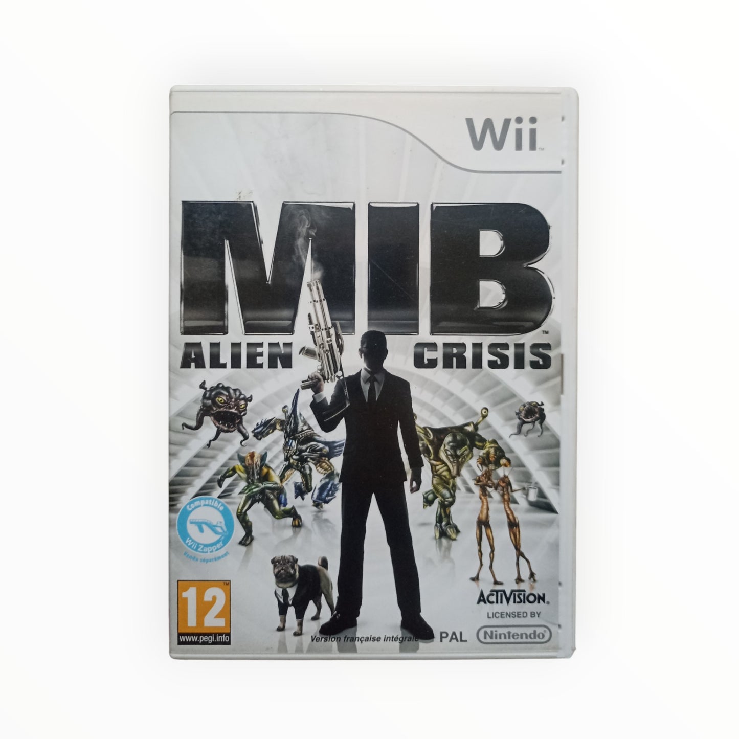 MIB alien crisis nintendo WII