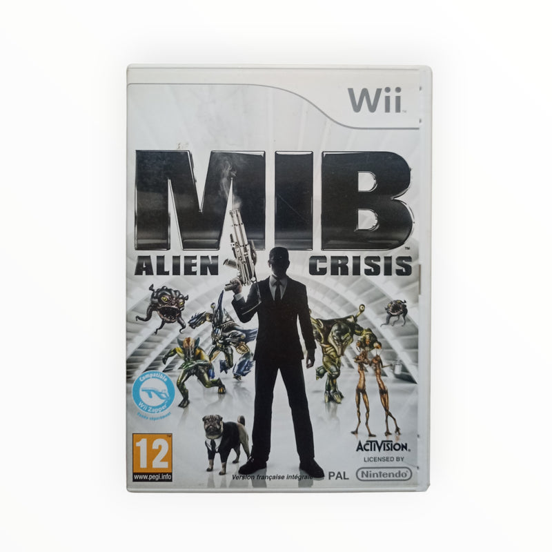 MIB alien crisis nintendo WII