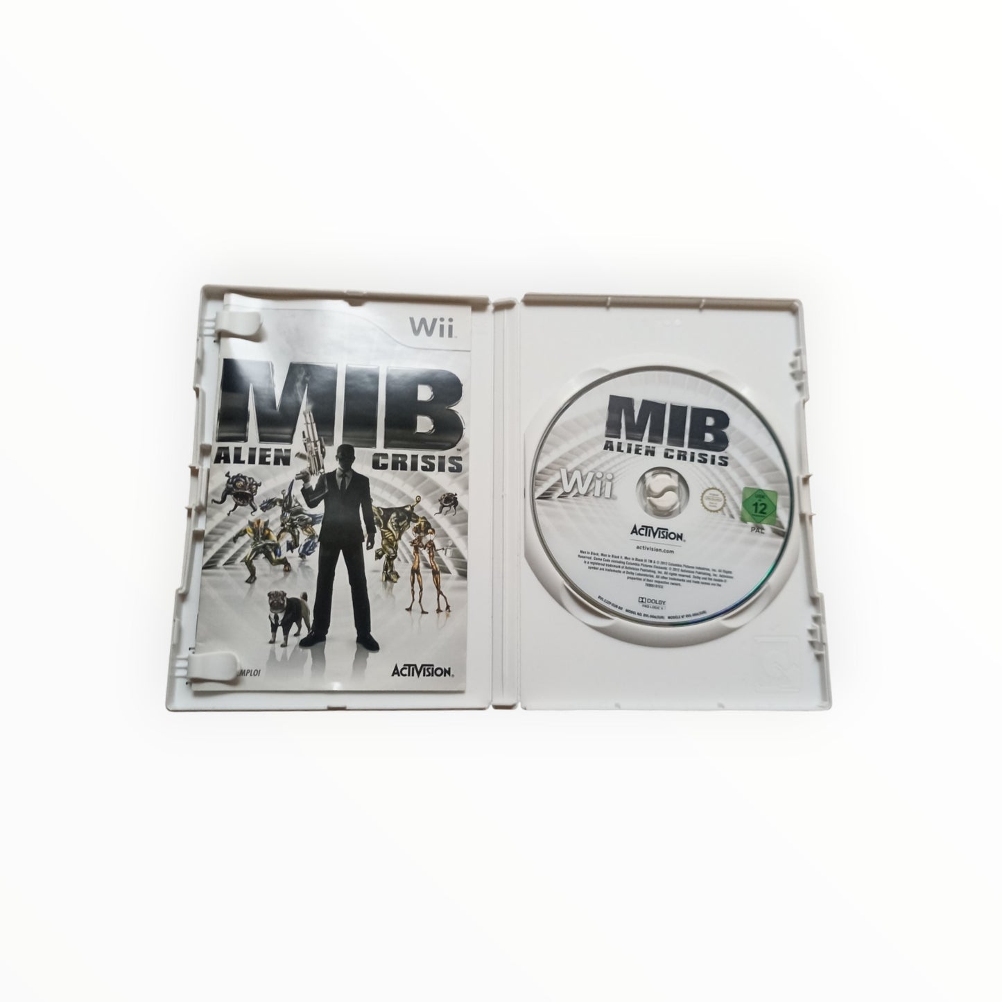 MIB alien crisis nintendo WII