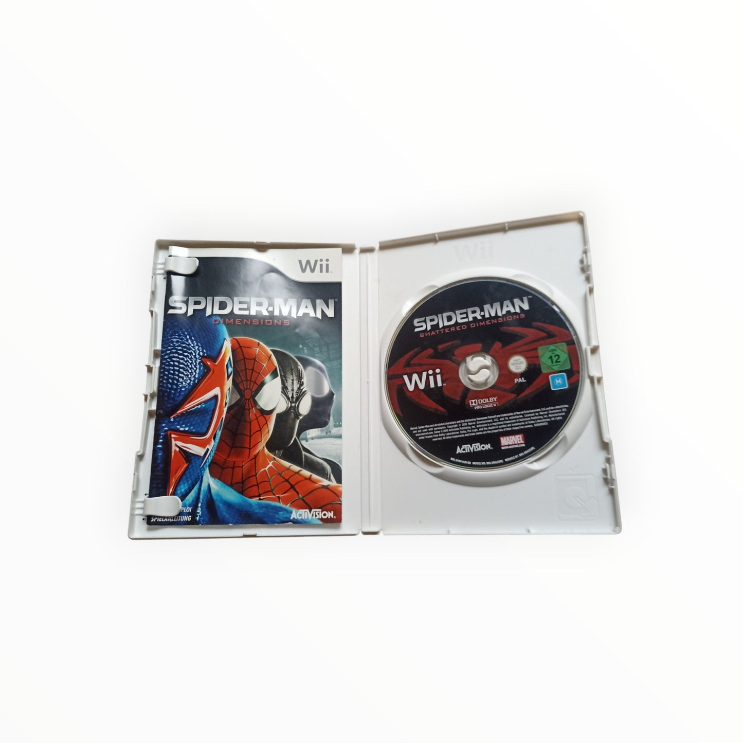 spider man dimensions nintendo WII