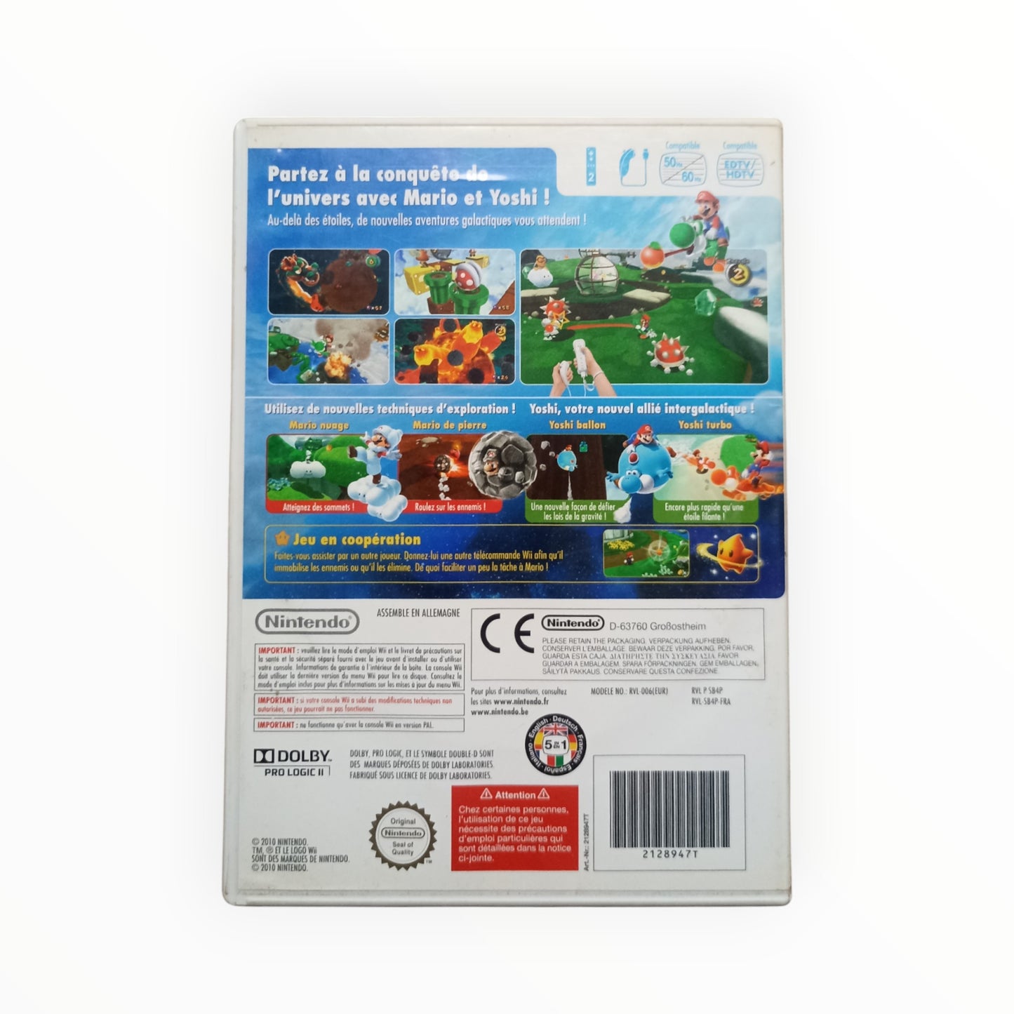 Super mario galaxy 2 nintendo WII