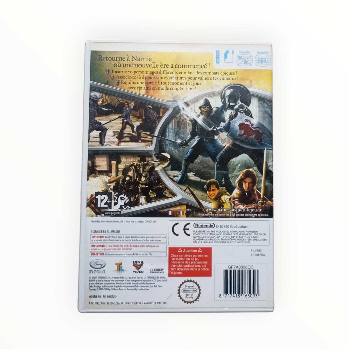 narnia nintendo WII