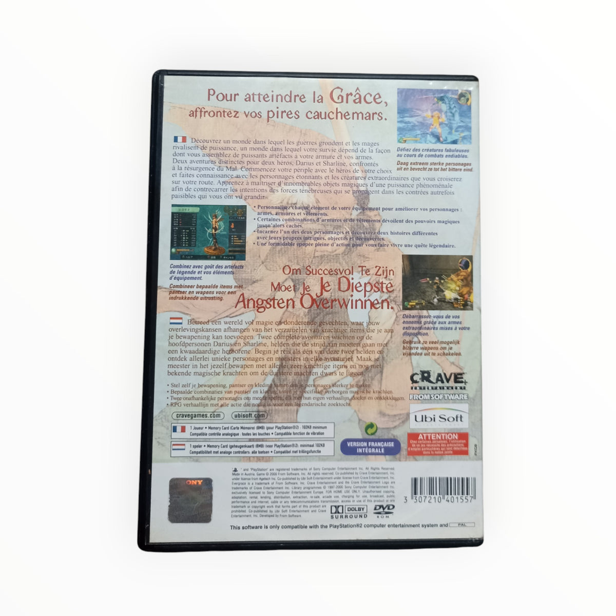 Evergrace Playstation 2 (PS2)