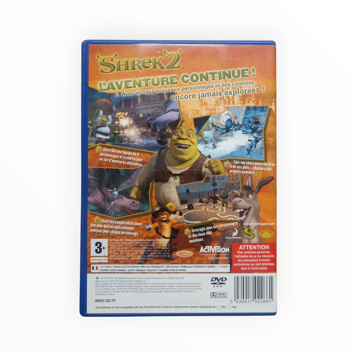 Shrek 2 playstation 2 (PS2)