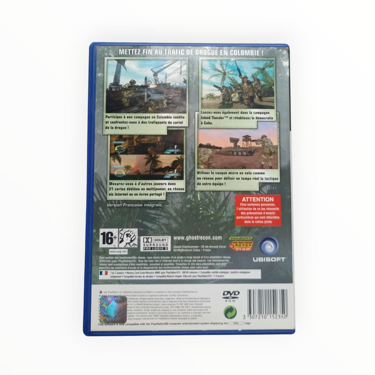 Tom Clancy’s Ghost Recon: Jungle Storm – PS2