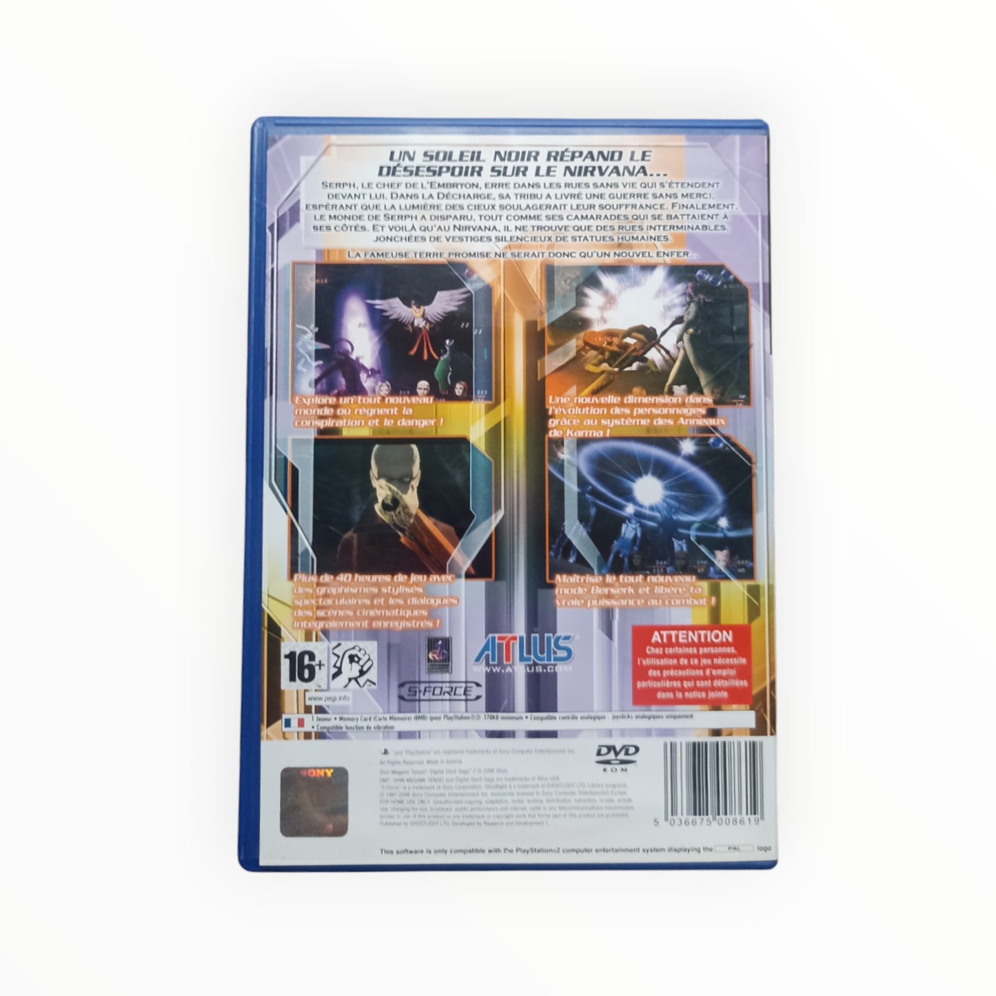 Shin Megami Tensei : Digital Devil Saga 2 playstation 2 (PS2)