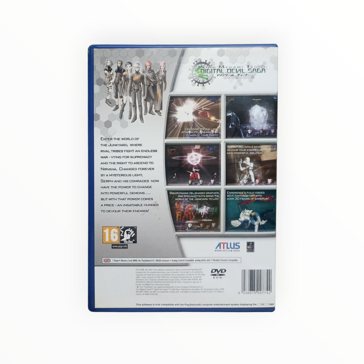Shin Megami Tensei : Digital Devil Saga Playstation 2 (PS2)