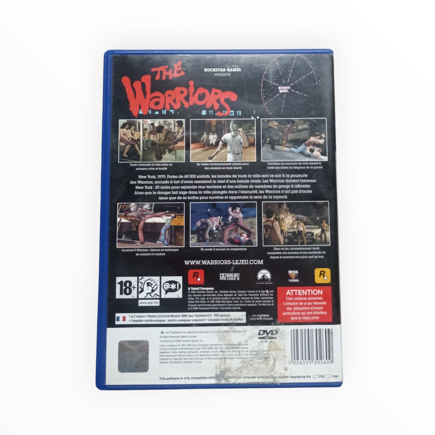 The Warriors Playstation 2 (PS2)