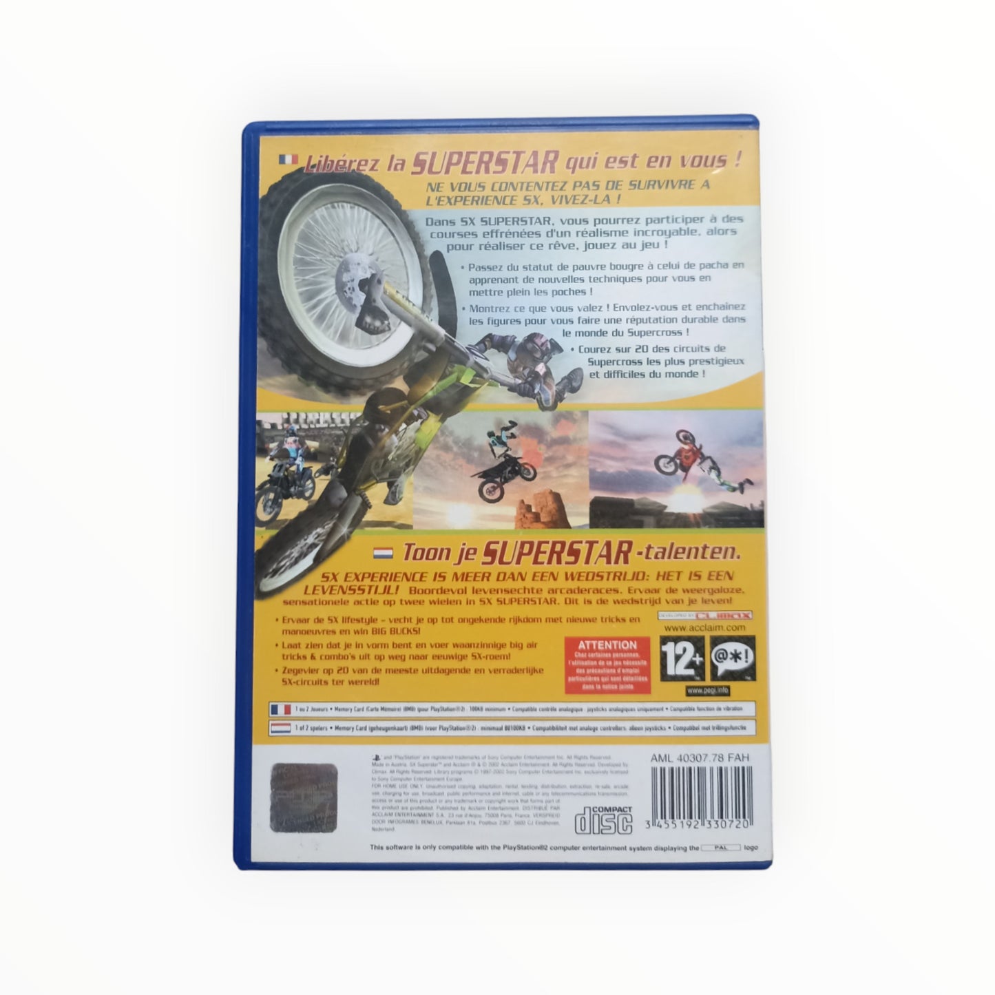 SX Superstar playstation 2 (PS2)