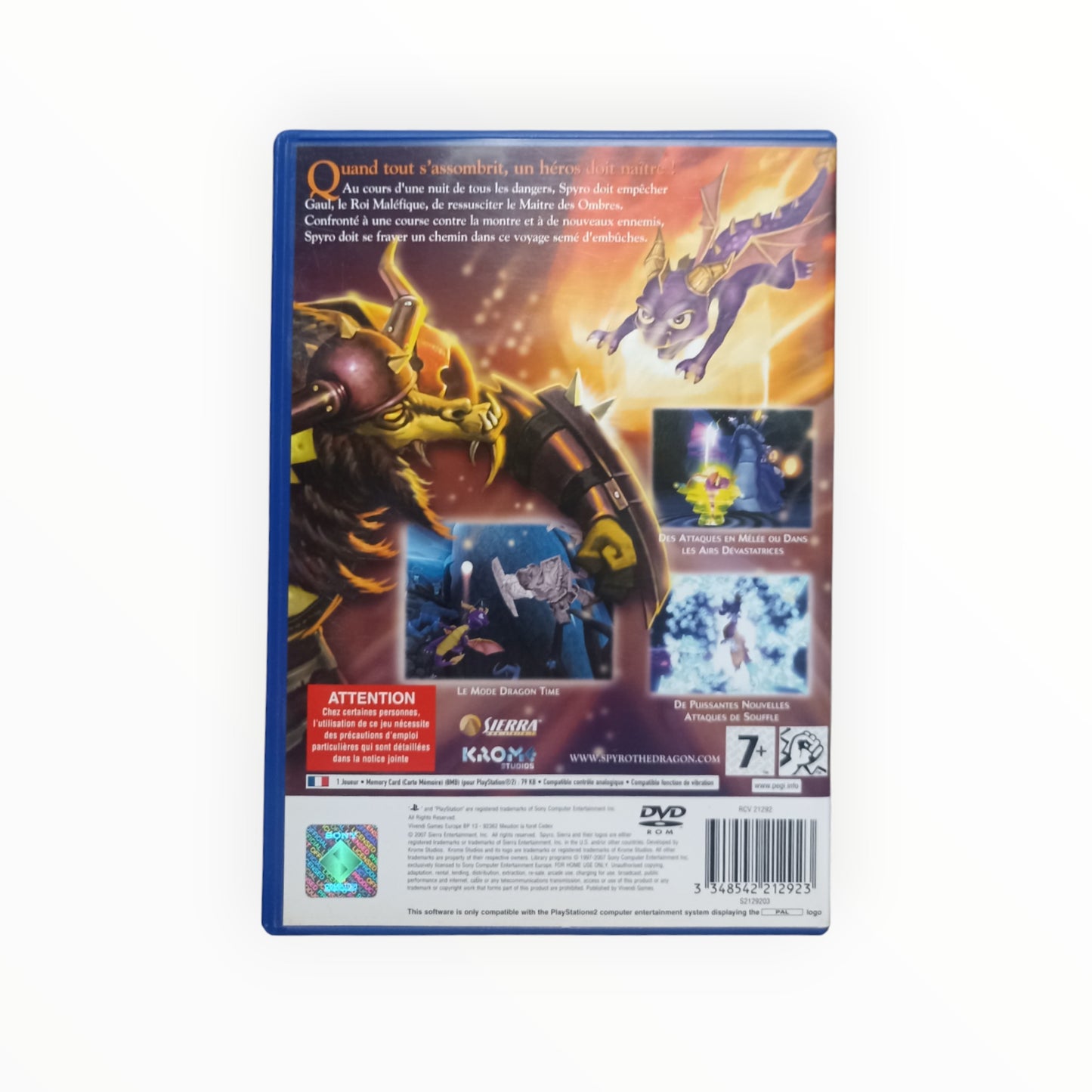 The Legend of Spyro : The Eternal Night Playstation 2 (PS2)